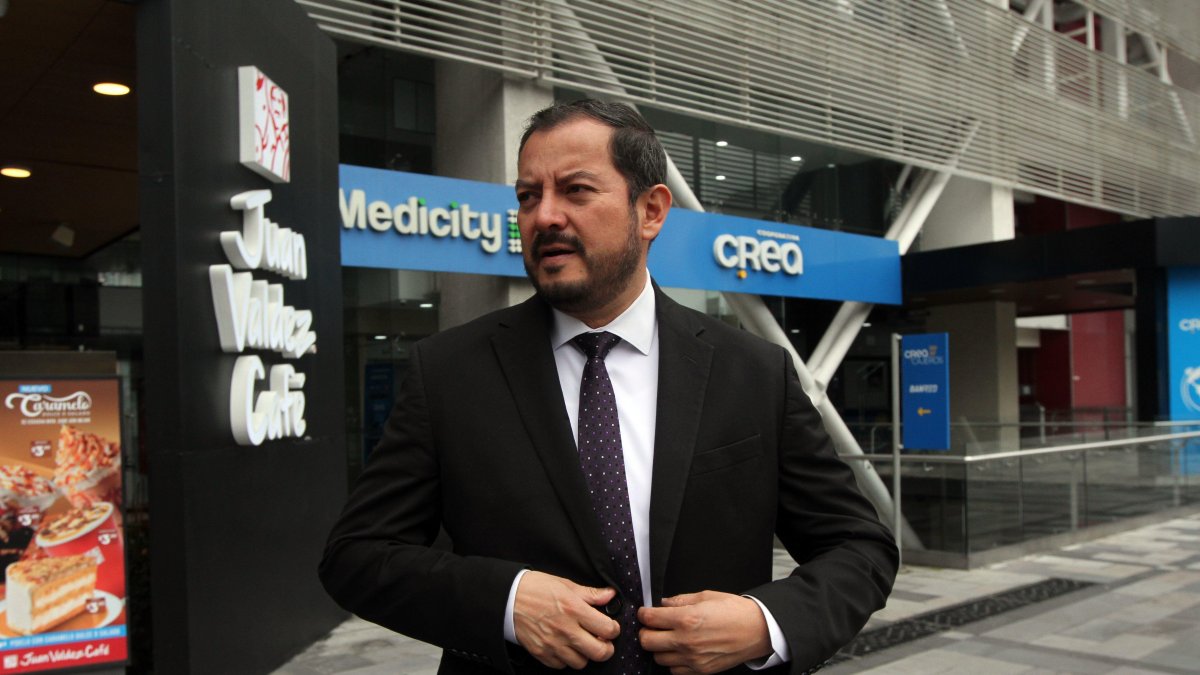 Marco Pazos fue el único candidato habilitado para las elecciones.