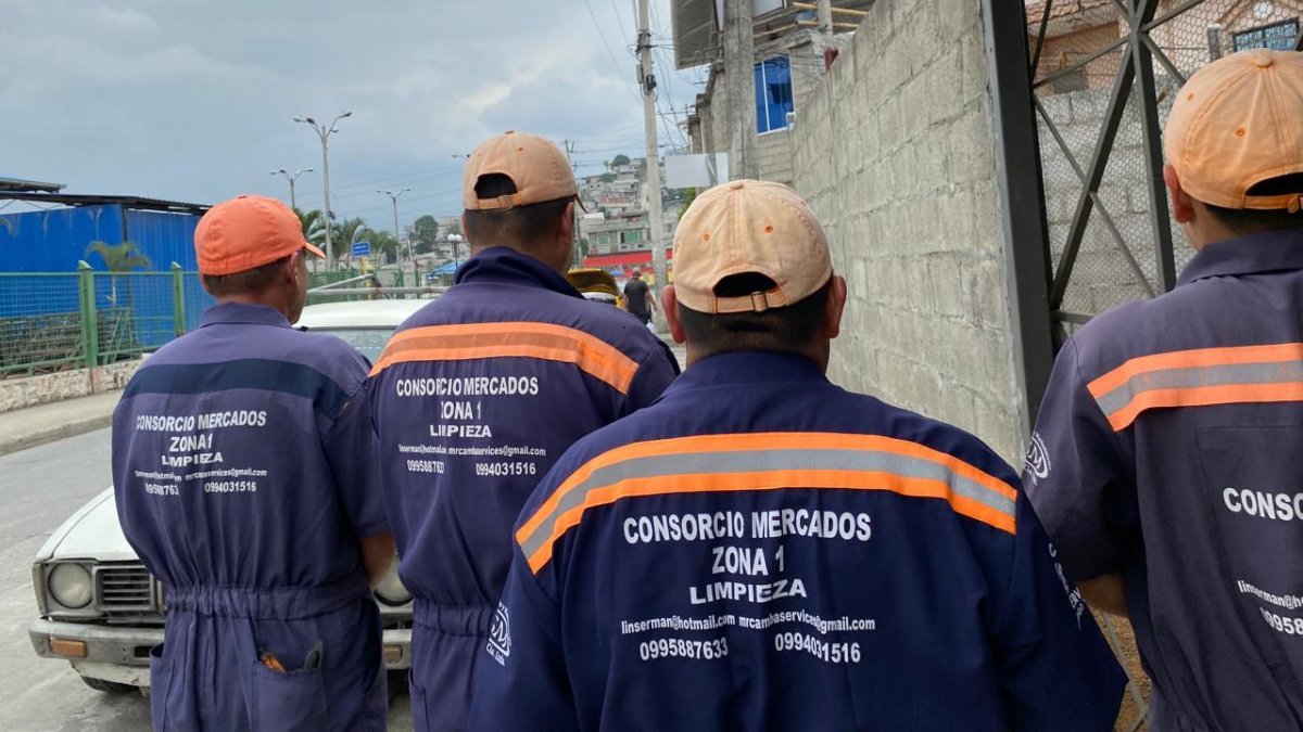 Trabajadores del Consorcio Mercados Zona 1 prefirieron el anonimato.