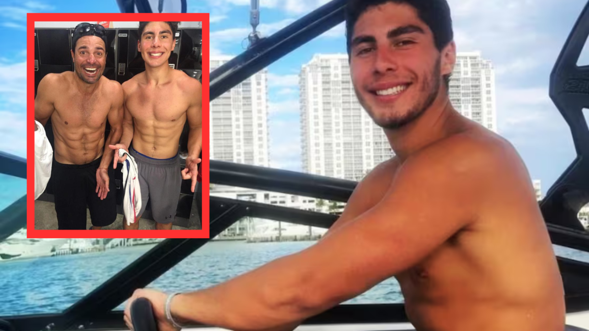 Lorenzo Figueroa es el hijo mayor de Chayanne.