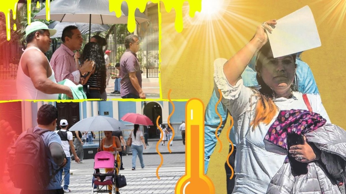 Las personas no salen a las calles de Esmeraldas por el sofocante calor.