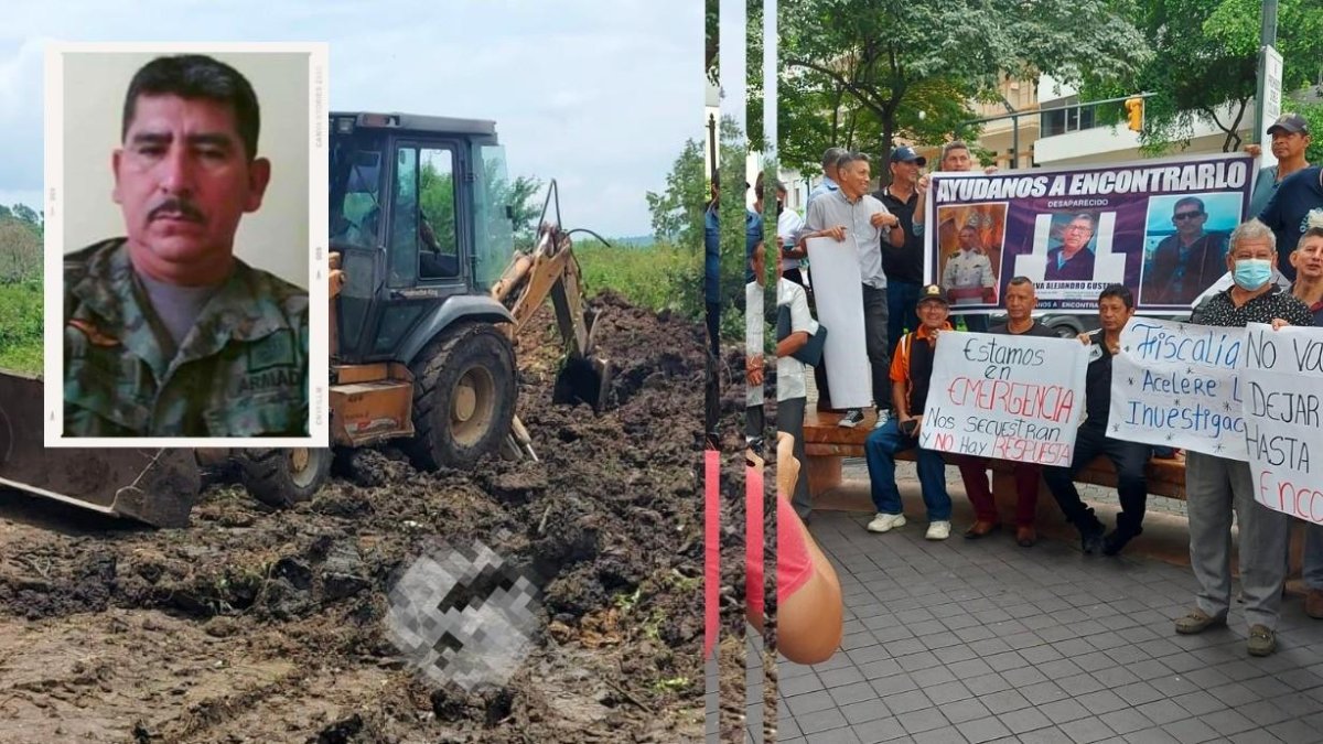 Las osamentas del marino ex servicio pasivo fueron halladas en La Ladrillera.