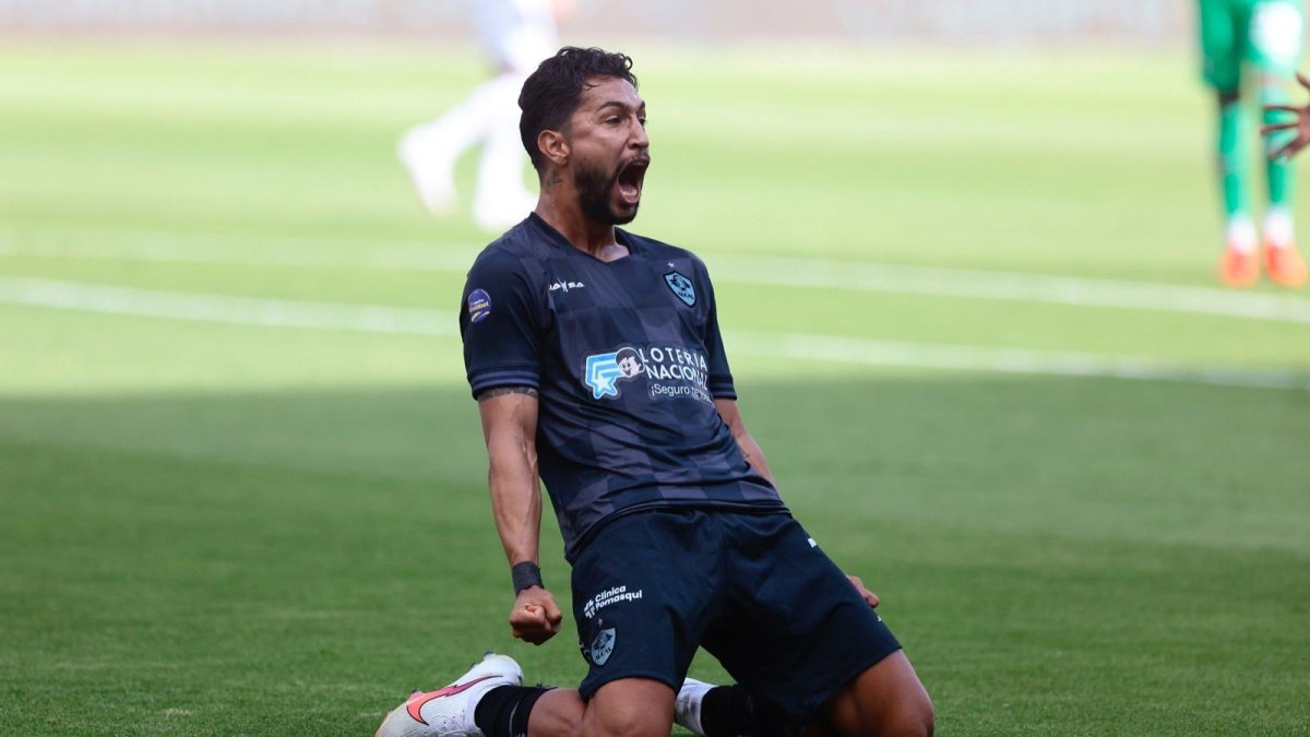 Jeison Medina lleva cinco goles con Aucas.