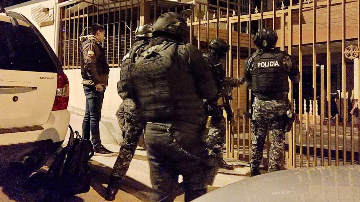 Allanamiento de la vivienda de uno de los procesados en el Caso Plaga