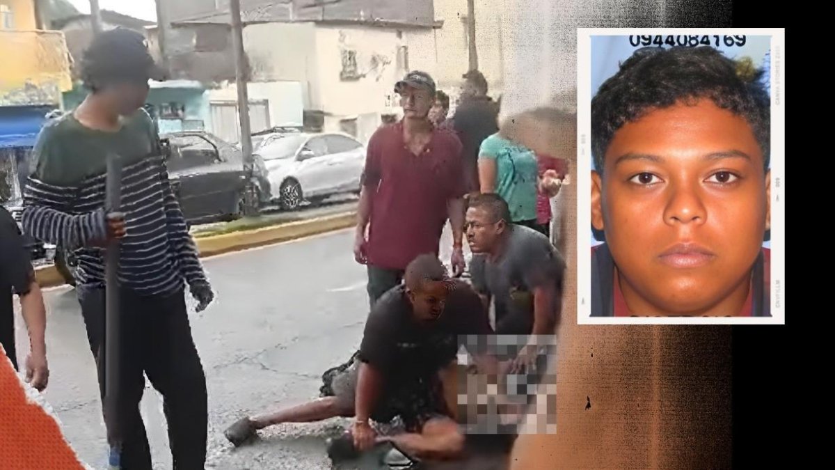 Armando Arrieta, de 23 años, fue agarrado por moradores. Casi lo matan.