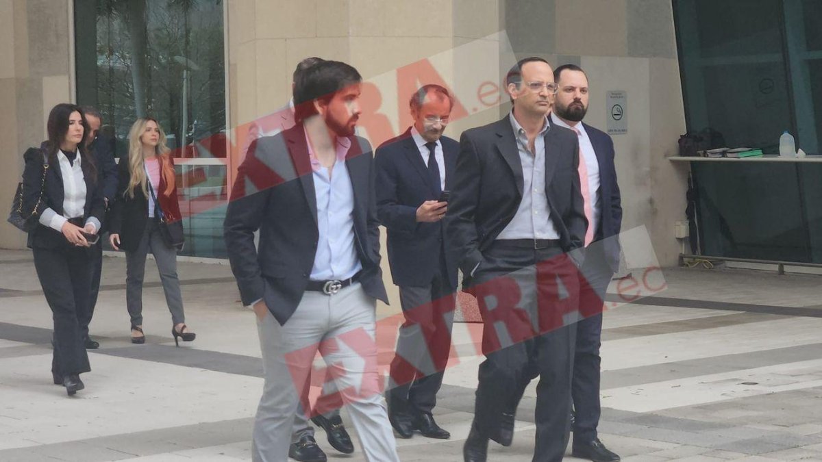 Carlos Pólit comparece ante un tribunal de Miami.