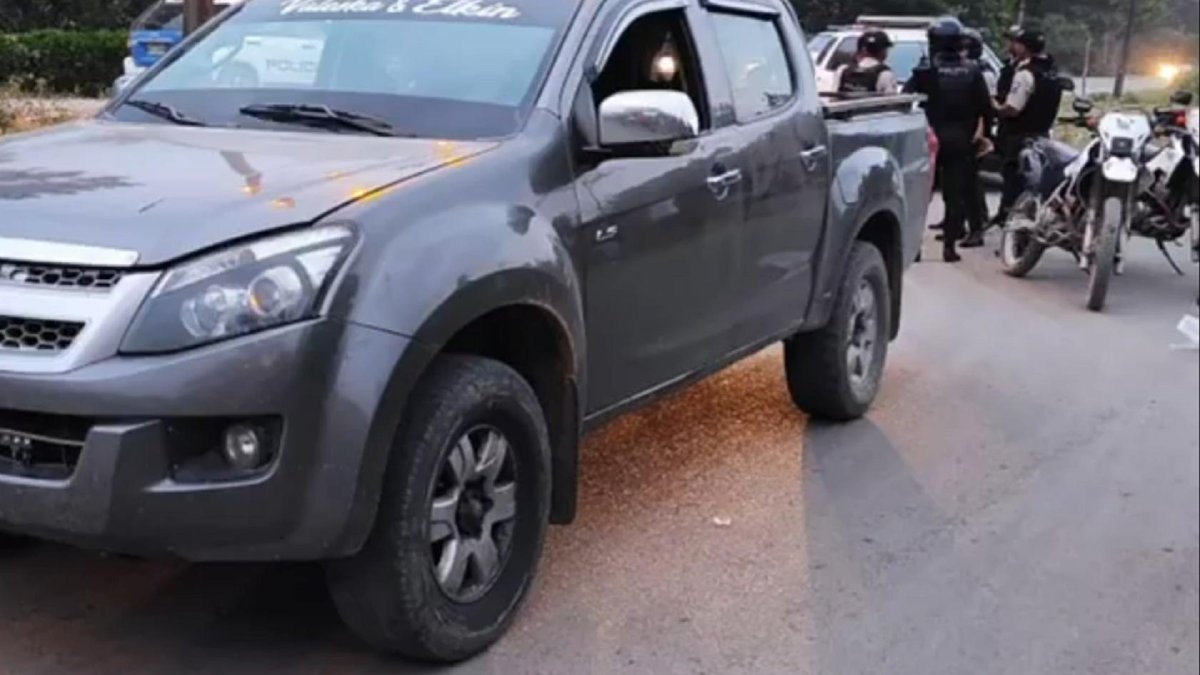 Dos de los presuntos implicados fueron detenidos en la vía a Caluma.