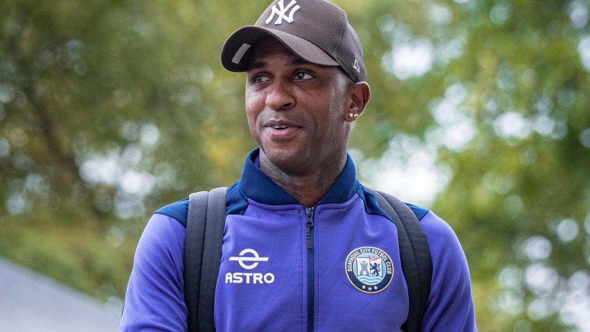 Miller Bolaños jugador del Guayaquil City.