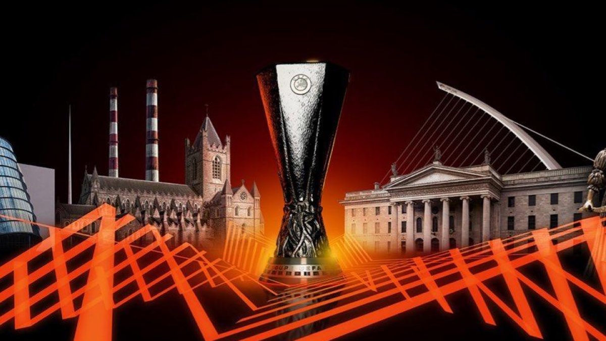 El trofeo de la Europa League 2024 se disputara entre el Atalanta y el Bayer Leverkusen