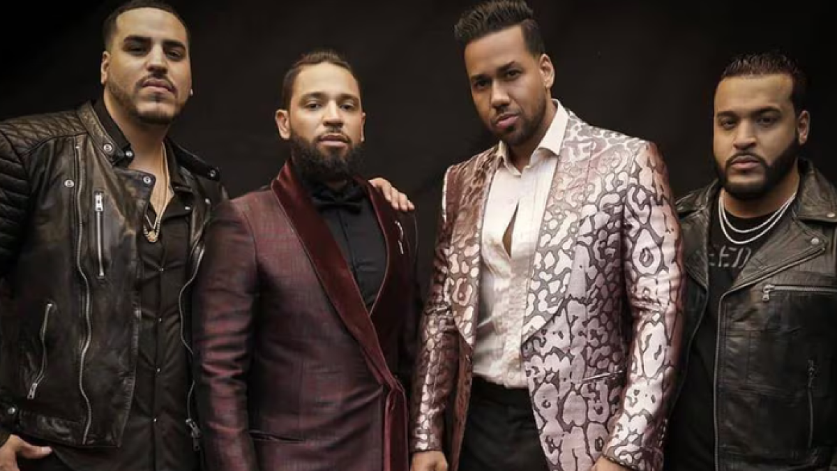 La banda Aventura se presentará en Ecuador.