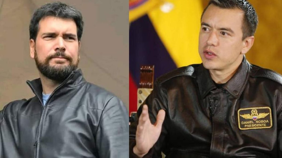 Jan Topic y el Presidente, Daniel Noboa.