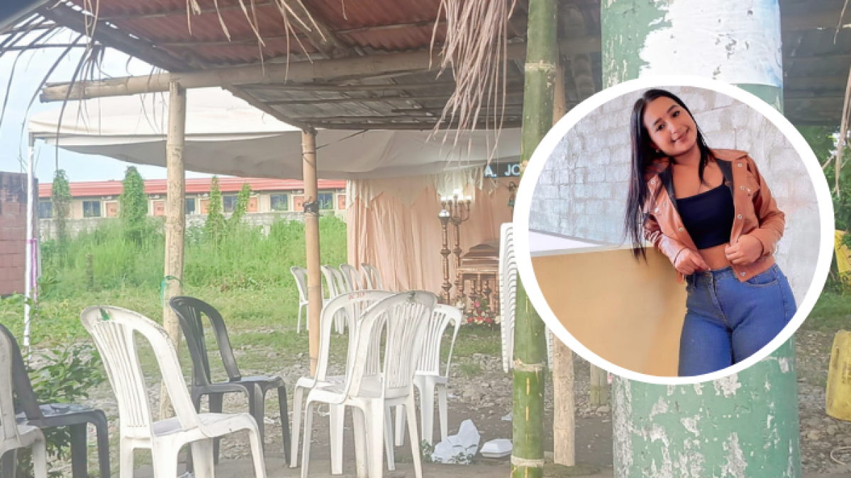 El cadáver de la joven está siendo velado.