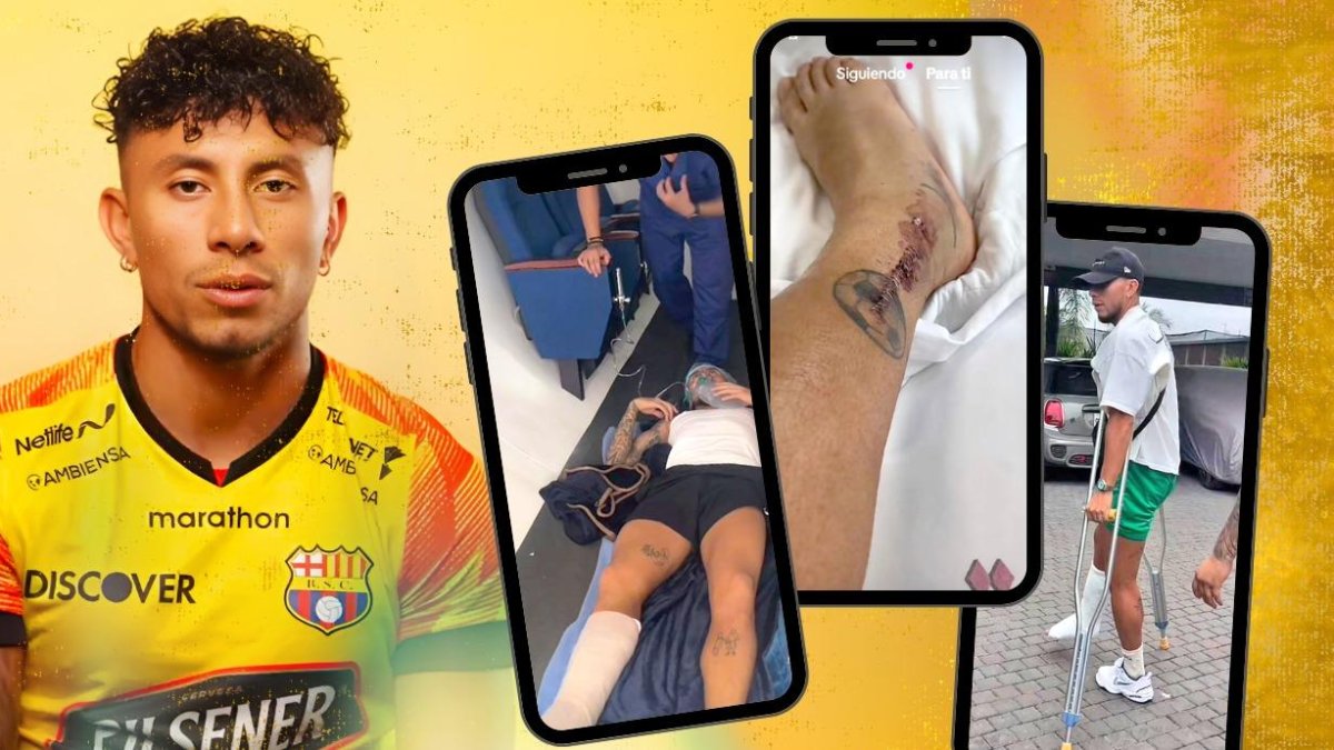 Joao Rojas y su tercera gran lesión, en pocos meses volverá.