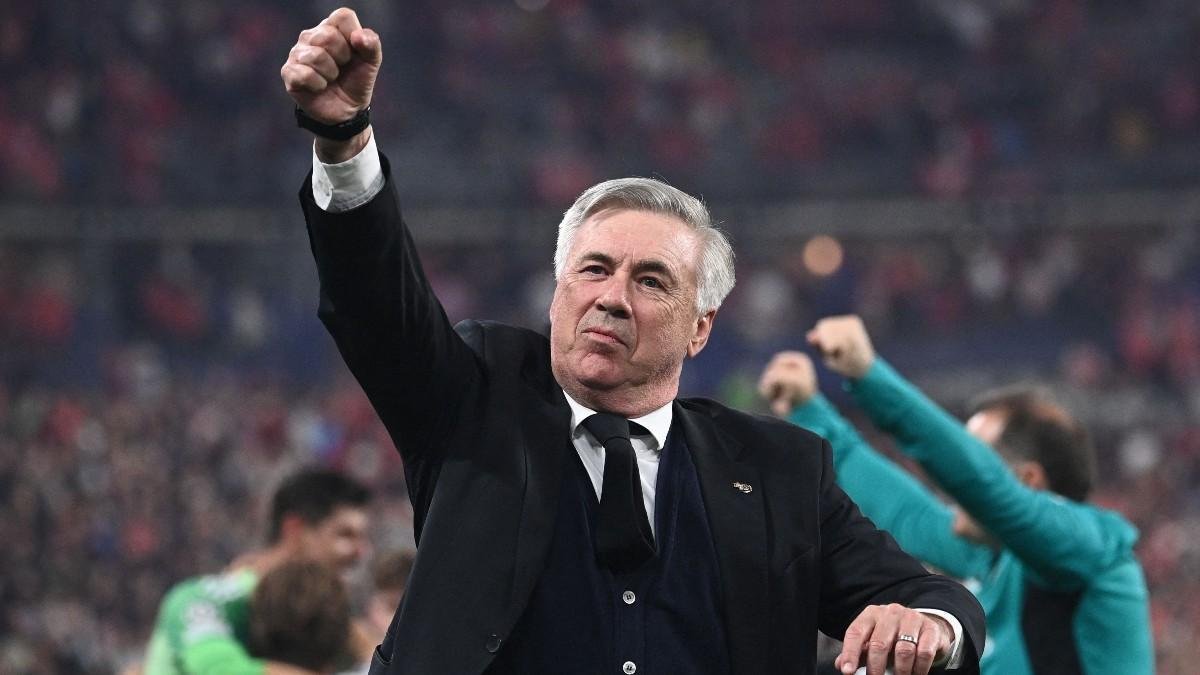 Como entrenador, Ancelotti buscará su quinta corona de Champions y la #15 de Real Madrid.