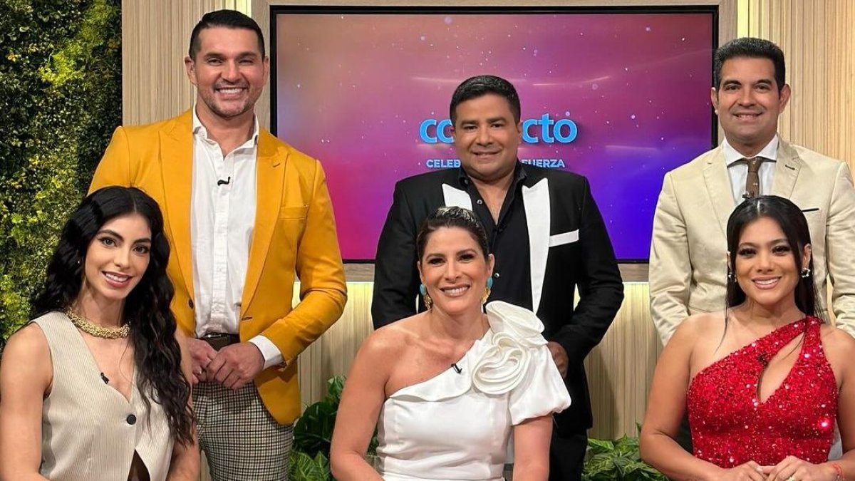 Virginia Limongi, Gaby, Dora West, José Urrutia, Henry y Luis Antonio Ruiz.