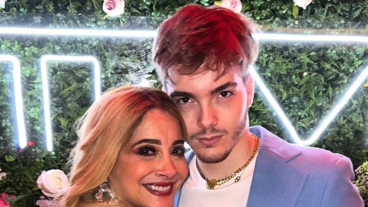 Marián Sabaté y su hijo Alejandro Kenig