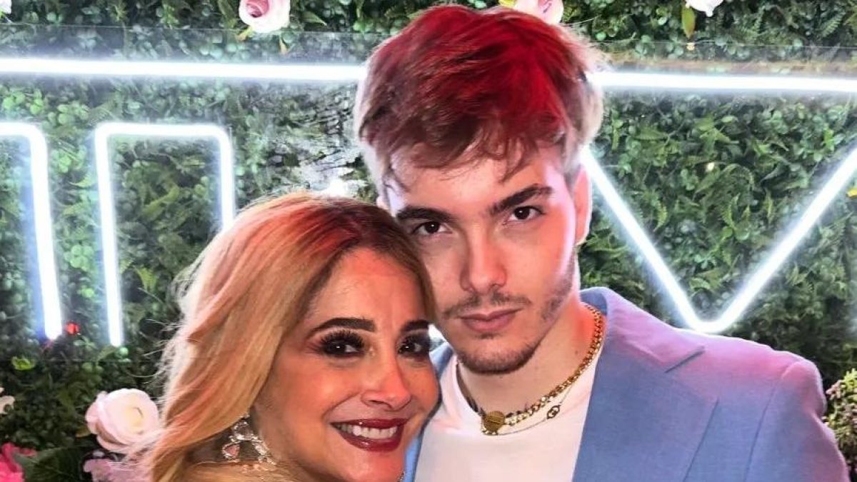 Marián Sabaté y su hijo Alejandro Kenig