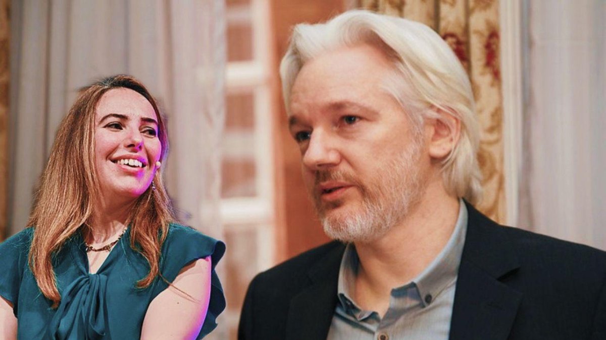 Stella Assange, esposa de Julian Assange, celebró la libertad de su pareja.
