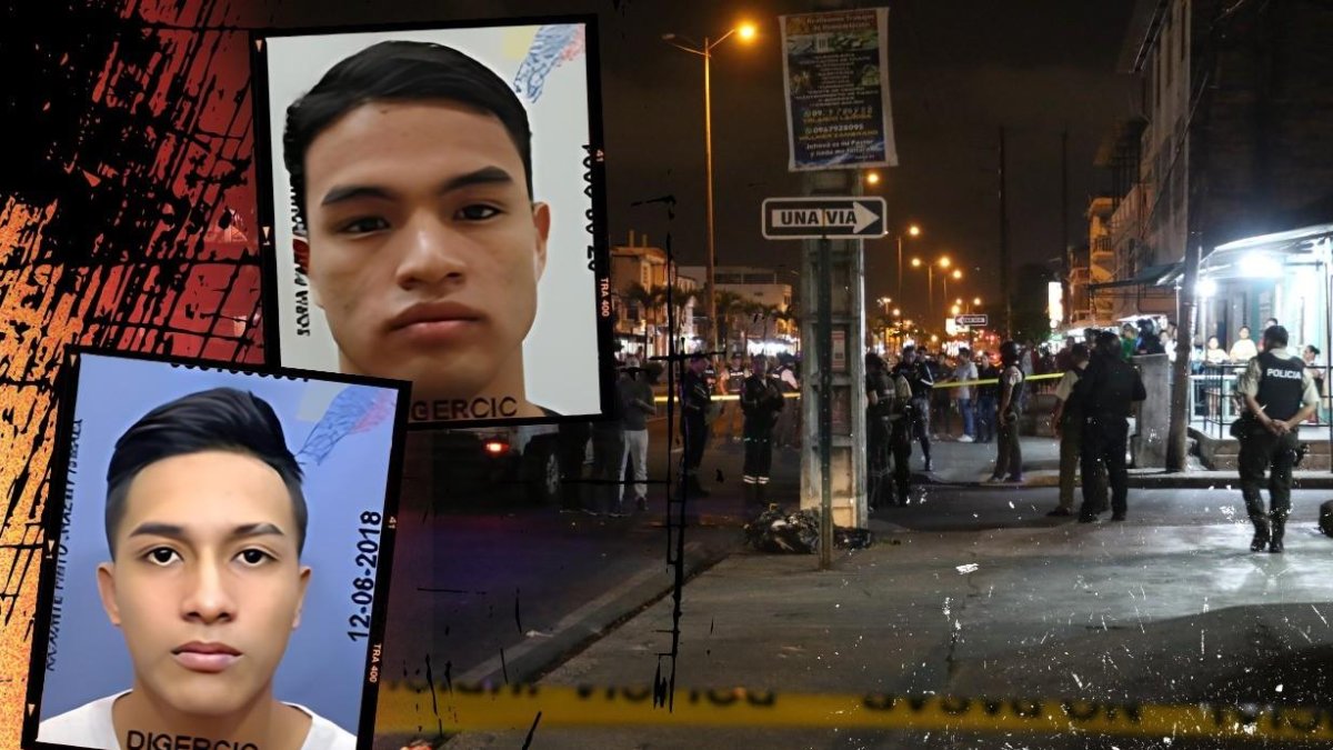 Los dos hermanos fueron atacados en este sector de Guayaquil, la noche del lunes.