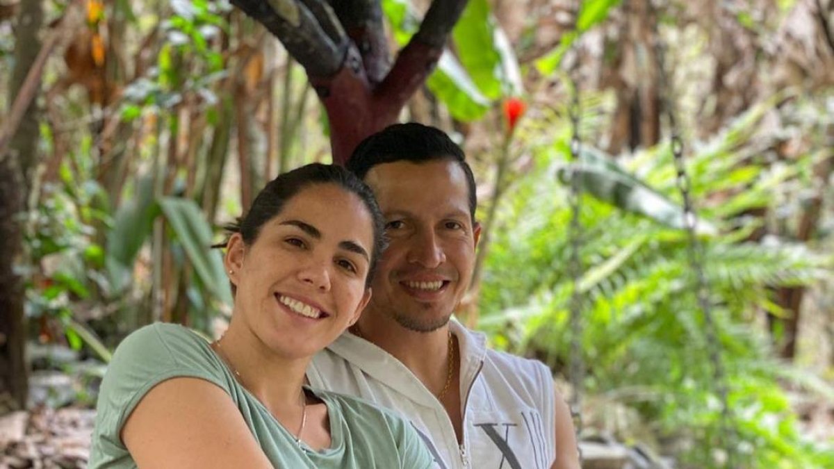 Karin Barreiro y su esposo se casaron en 2015.