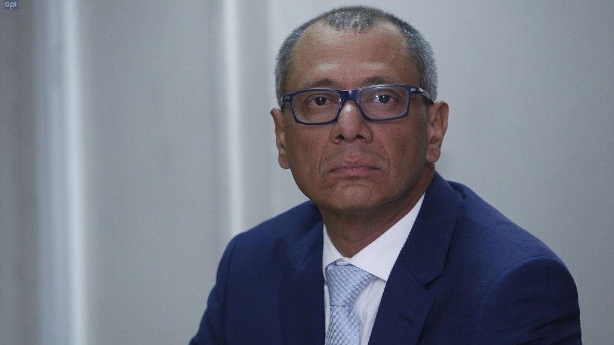 Jorge Glas, exvicepresidente de Ecuador.