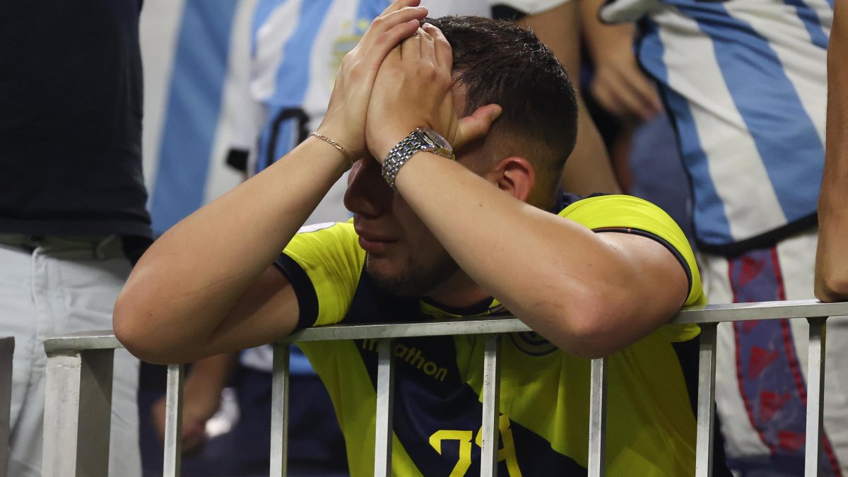 Ricardo Arboleda y la foto que recorrió el mundo, desde el estadio de Houston, Texas.