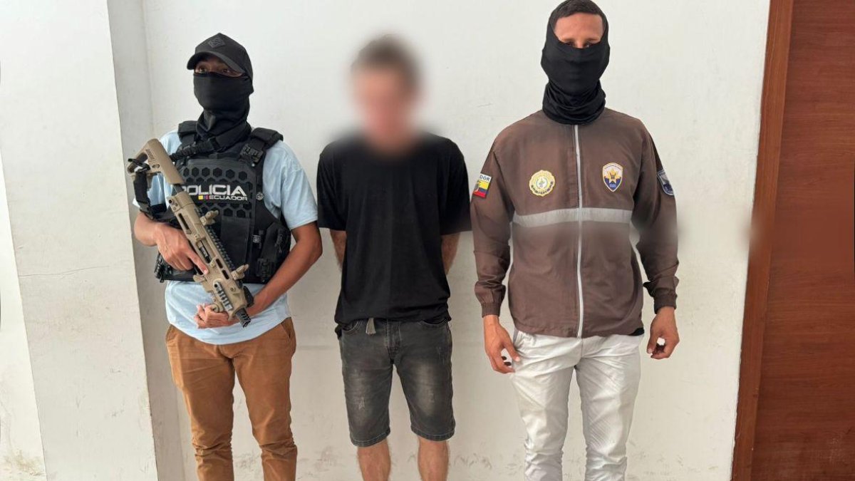 El hombre fue detenido en una vivienda, que fue ubicada luego de acciones investigativas.