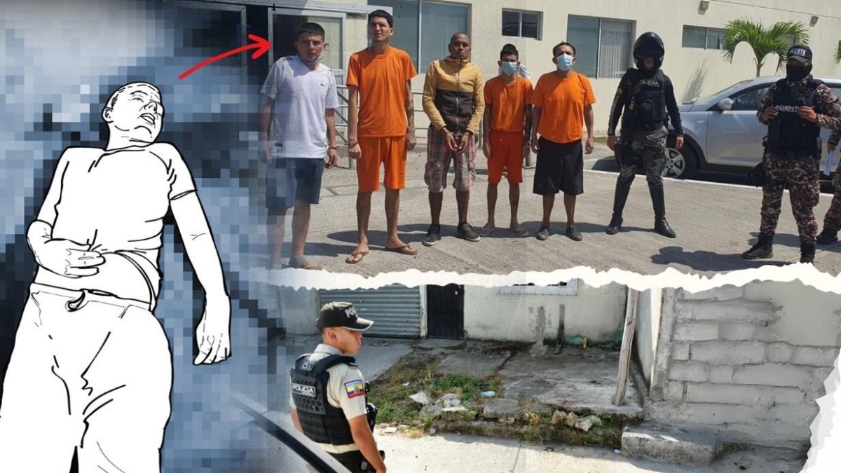 Wimber Castañeda fue correteado. Lo mataroafuera de la casa de un vecino.