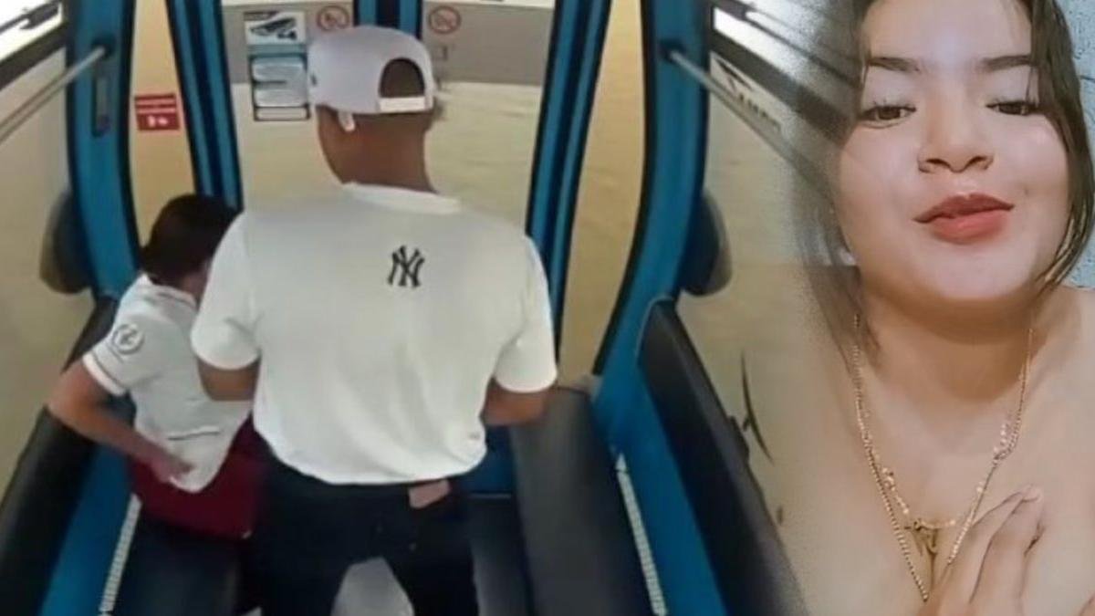 La chica que se viralizó en la Aerovía brindó declaraciones al respecto.