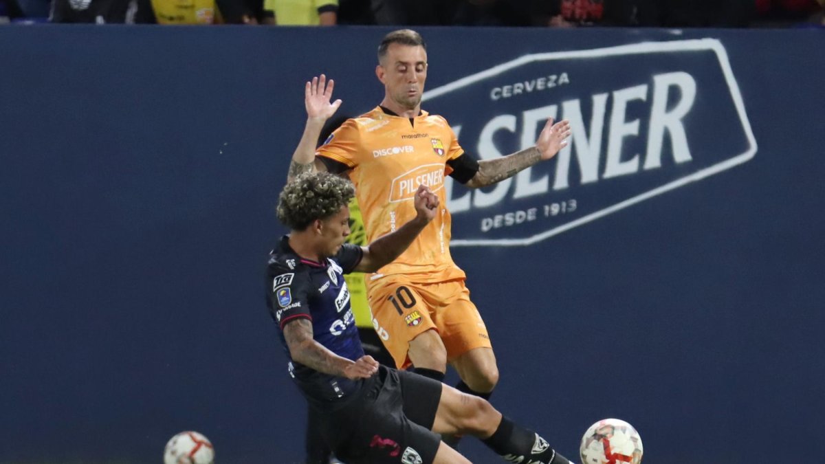 Damián Díaz comandó el ataque de los amarillos, pero no pudo trascender ante la marca de los rivales.