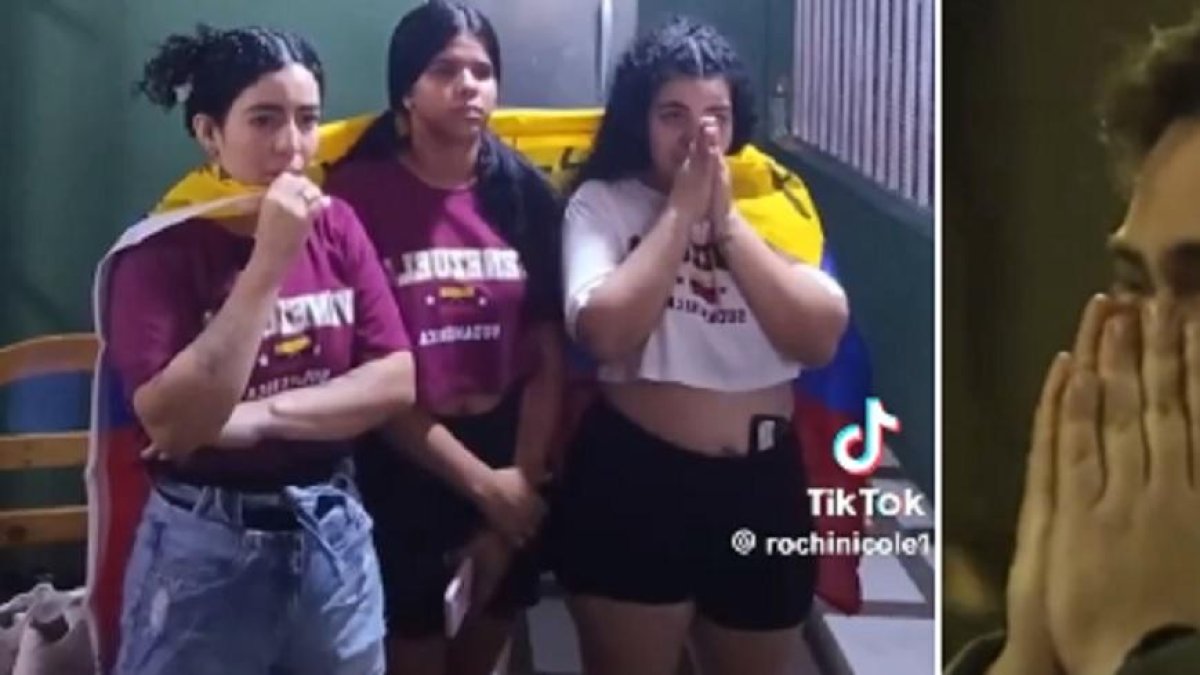 El llanto de los venezolanos que querían un cambio de Gobierno en su país.