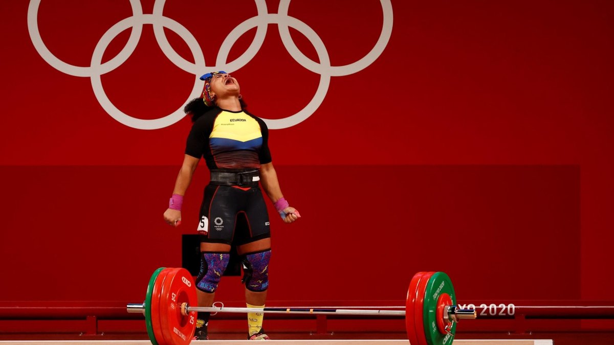 Neisi Dajomes va por una nueva medalla de oro para Ecuador.