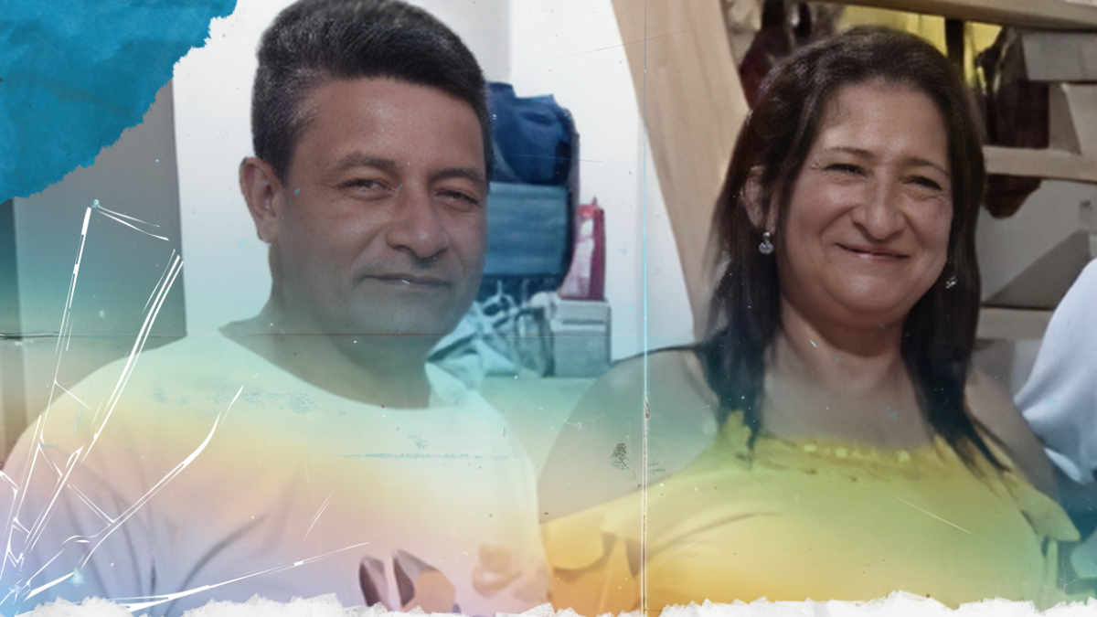 Germán Mora Quinto y Elizabeth Velarde Guaranda estaban en su casa cuando los atacaron.