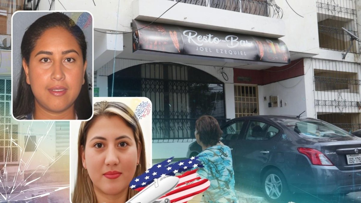 Las huellas de este suceso, en el que murieron estas dos mujeres, quedaron grabadas en los ventanales y paredes del establecimiento.