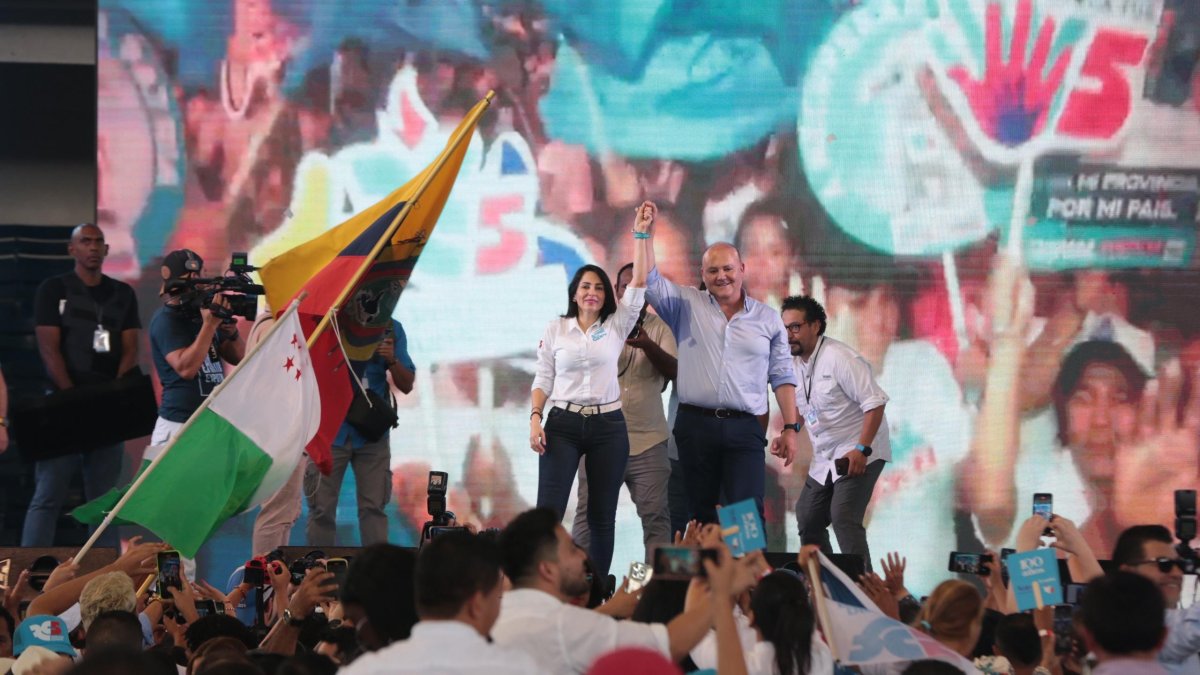 Luisa González correrá de nuevo por la Presidencia de Ecuador.