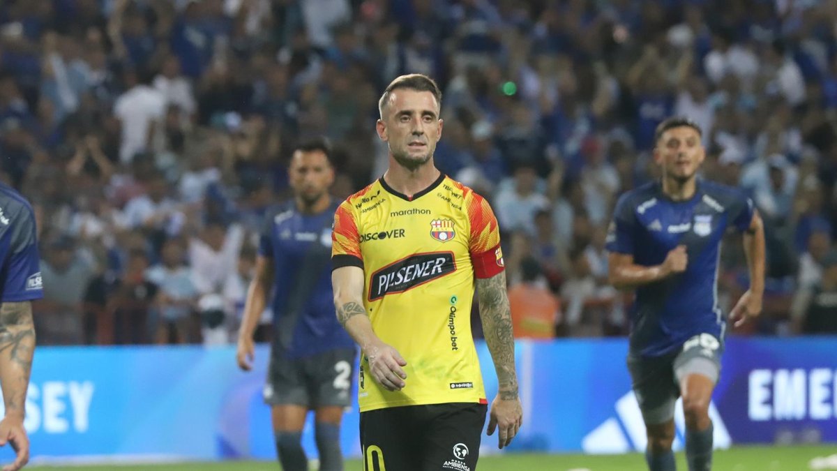 Damián Díaz, hoy jugador del Banfield argentino, dejó una huella imborrable en Barcelona SC siendo partícipe de sus tres últimos títulos.