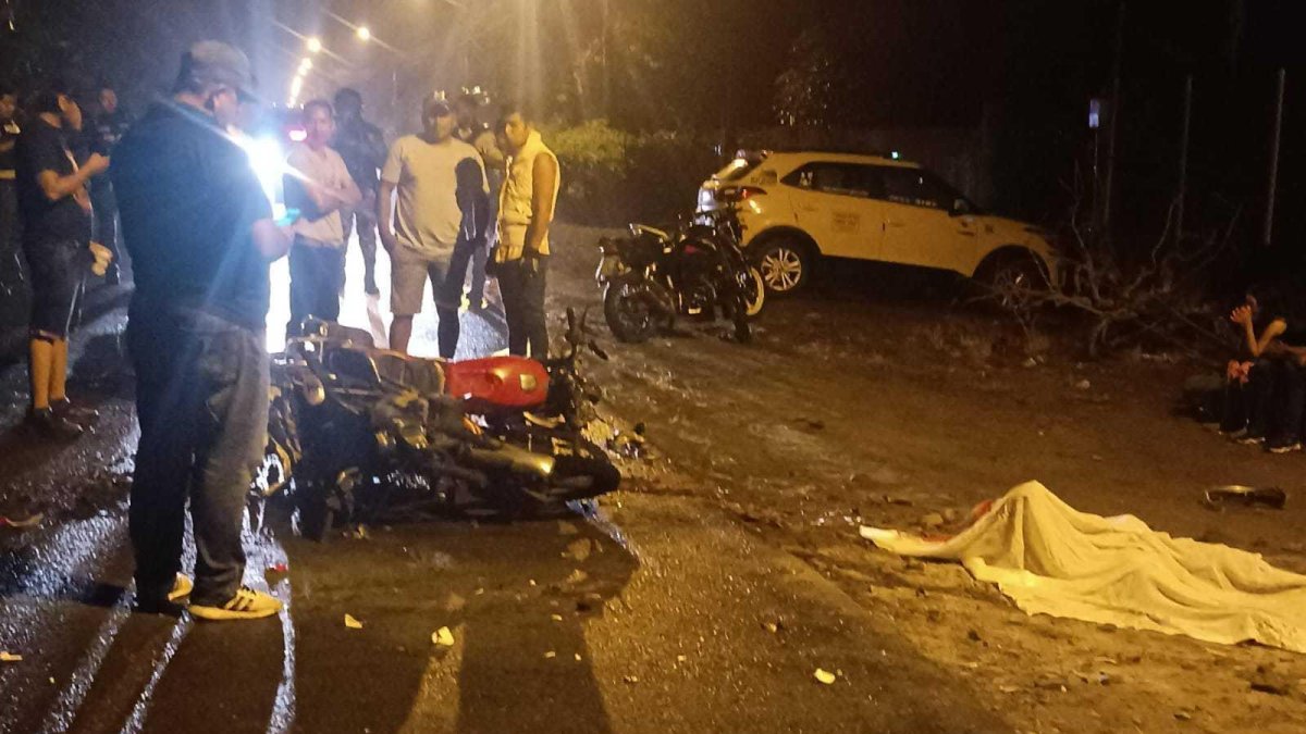 El tráfico vehicular en la carretera había aumentado en estos días, debido a las festividades en la comunidad de La Unión.