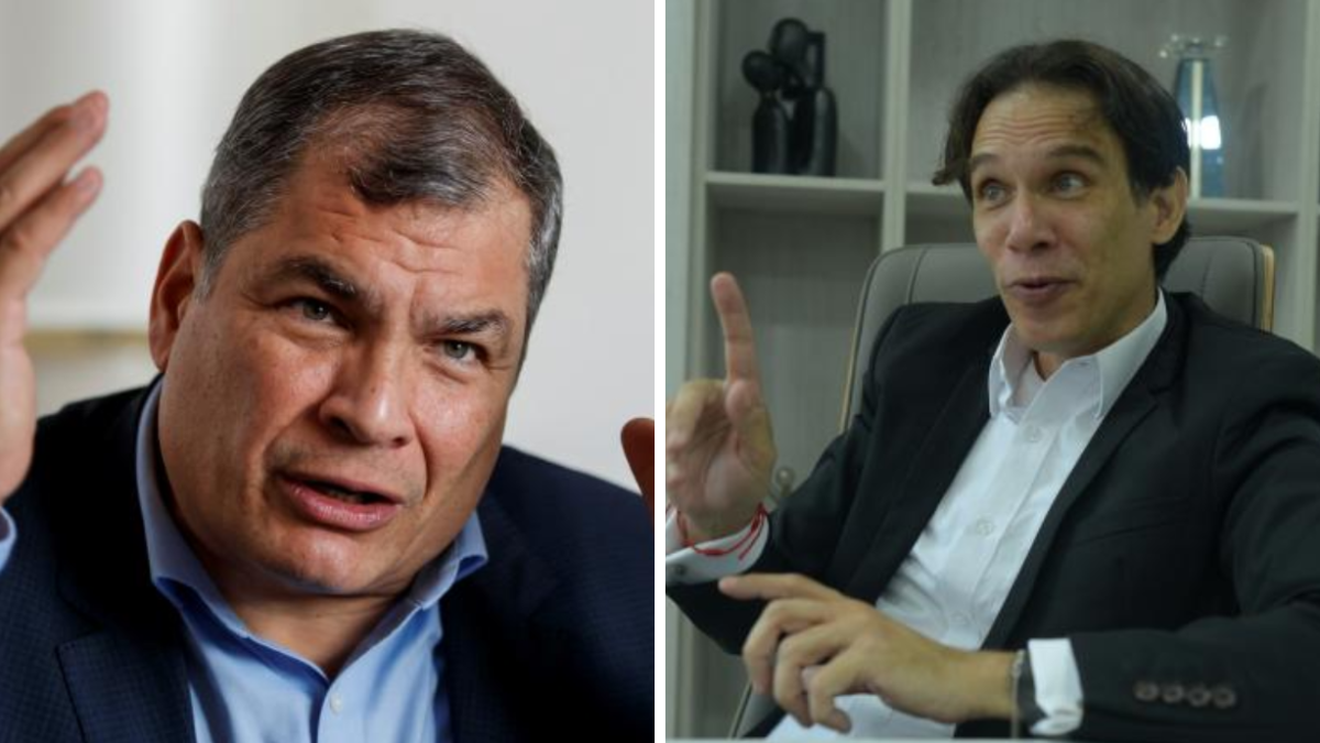 Rafael Correa y Pedro Granja protagonizaron un cruce de tuis este 19 de agosto.