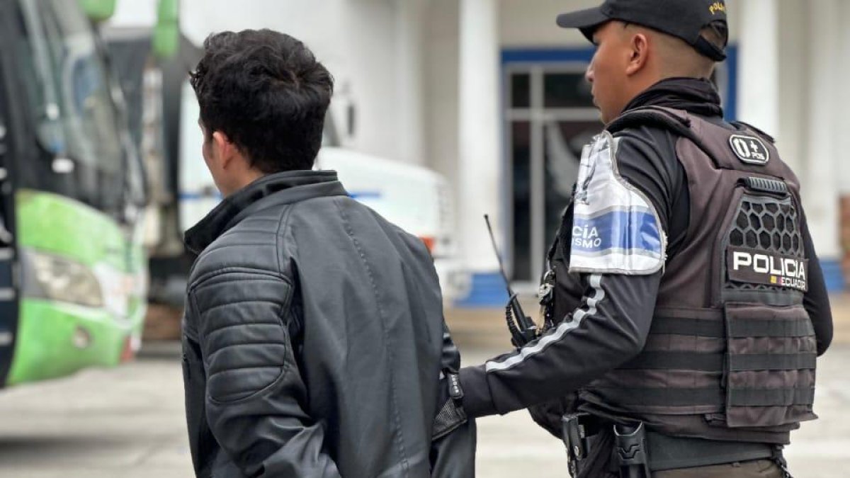 Kevin Fabricio Cañarte Mite fue puesto a ordenes de las autoridades judiciales.