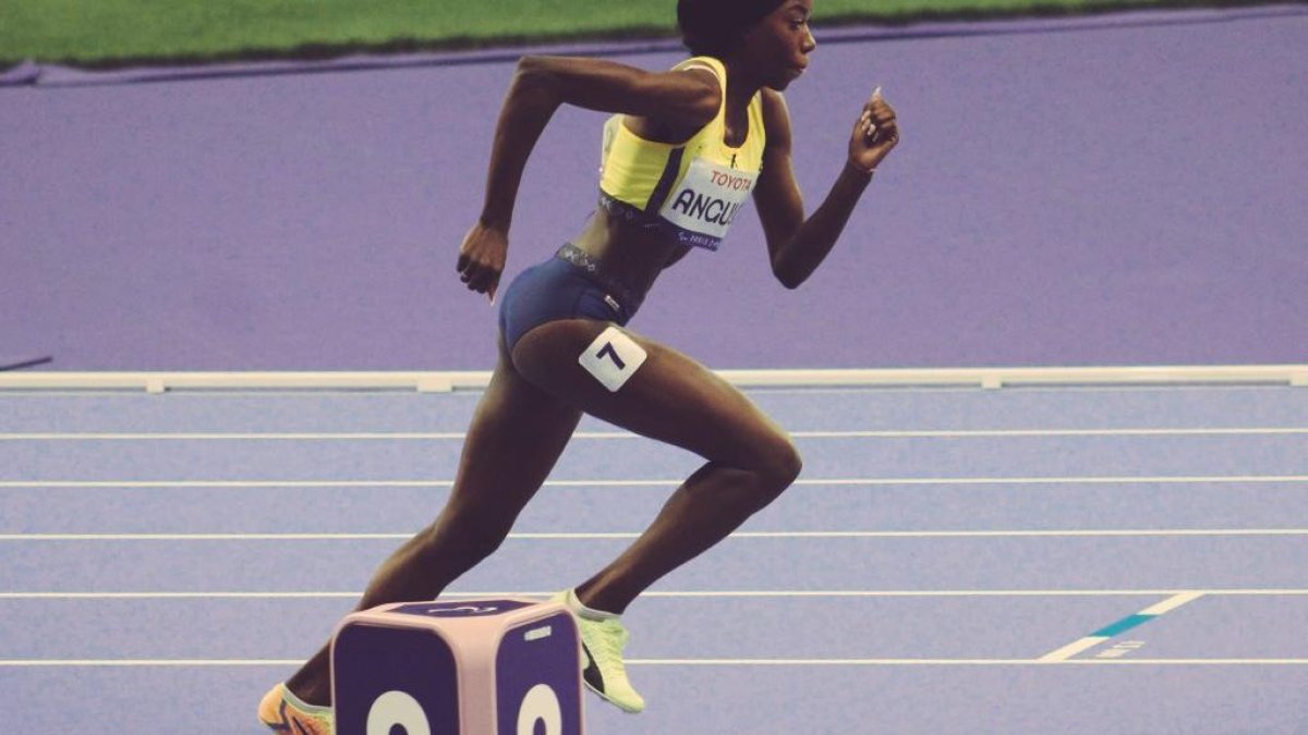 Lizanshela Angulo pasó a la final de los 400 mts planos T20, al registrar un tiempo de 57.35 seg. en el segundo heat de las semifinales.