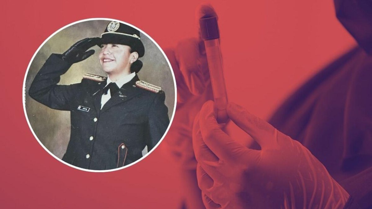 La subteniente fue enterrada en un cementerio del sur de Quito.