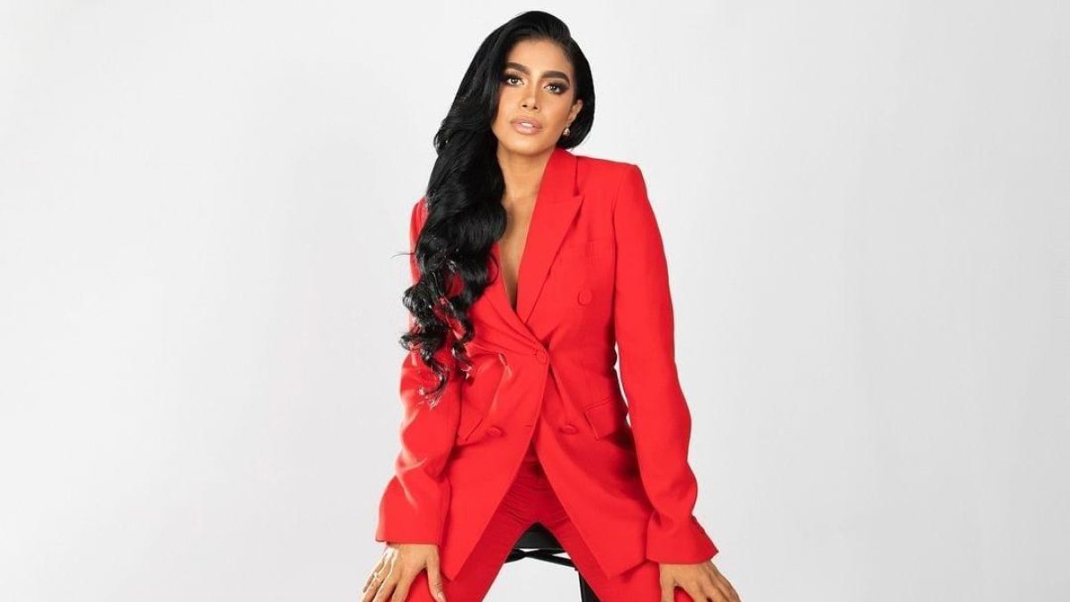 Andreína Díaz, modelo.