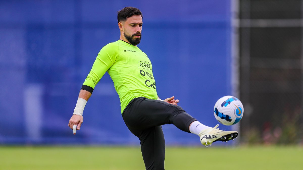 El arquero de la selección de fútbol de Ecuador, Hernán Galíndez.