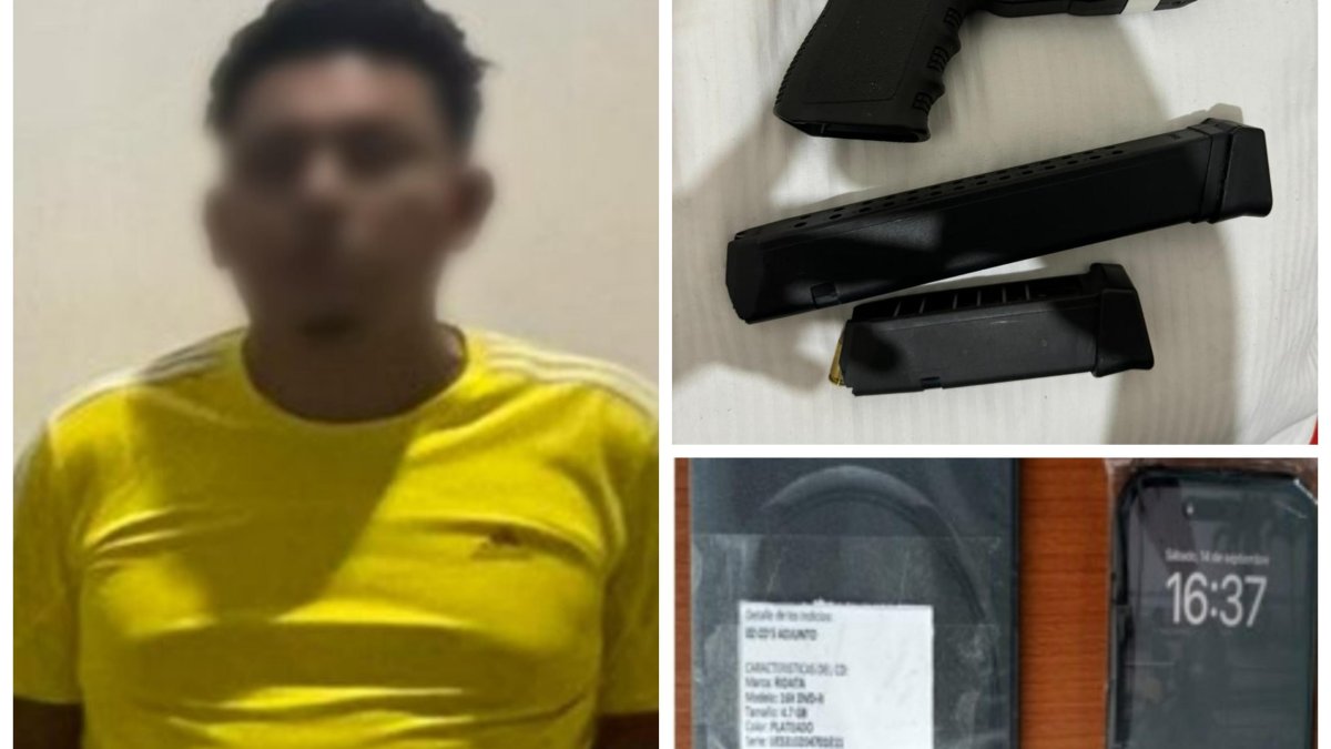 El detenido fue identificado mediante labores de inteligencia.