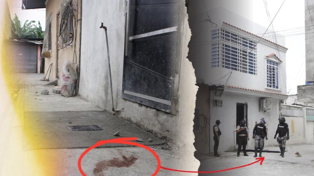 El pasado 4 de julio, la policía allanó esta casa donde la madruga de ayer se halló un saco con restos humanos.