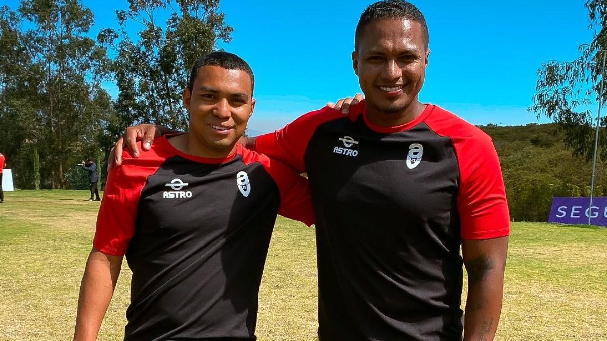 Jefferson Montero es visto como posible refuerzo de AV25, equipo que dirige su amigo, ANtonio Valencia.