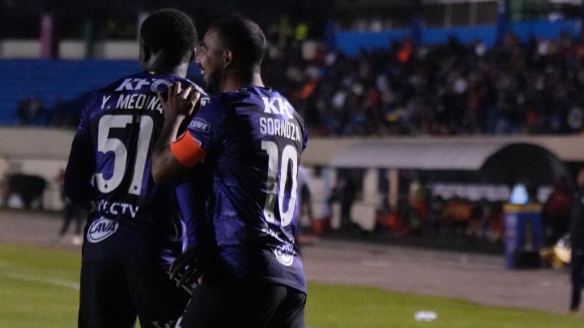 Junior Sornoza hizo el gol de Independiente del Valle.