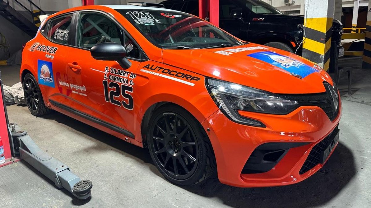 Uno de los autos en competencia.