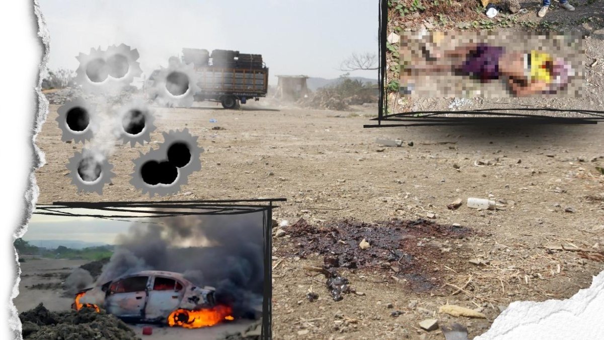 En este sector conocido como La Carbonera fue encontrado el cadáver. Habitantes aseguran que ya no es el primer hallazgo de un muerto.