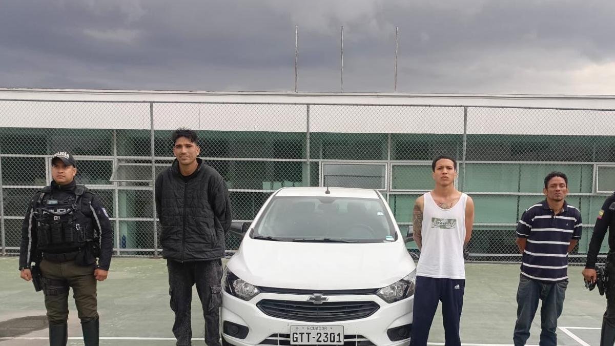 Los tres son oriundos de Guayaquil y fueron procesados por el delito de receptación.