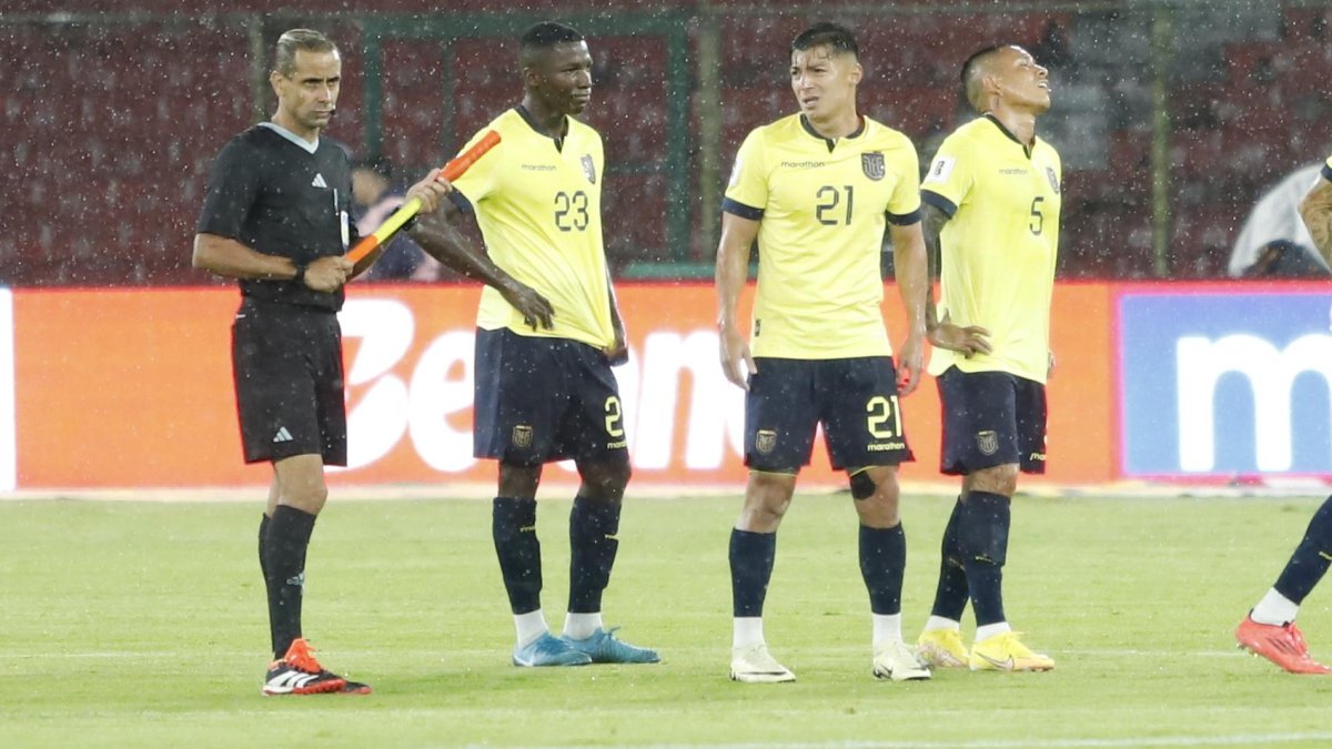 La cara de los jugadores de Ecuador lo dice todo, el empate ante Paraguay nos dejó tristeza.